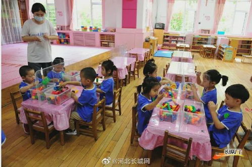 石家庄幼儿园萌娃开学了