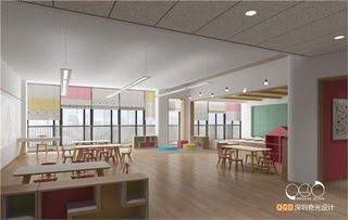 郑州奇光设计 睿丁国际幼儿园设计效果图解析